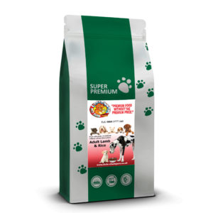 Lamb and Rice Adult Dog Food | Super Premium | 12kg 15kg