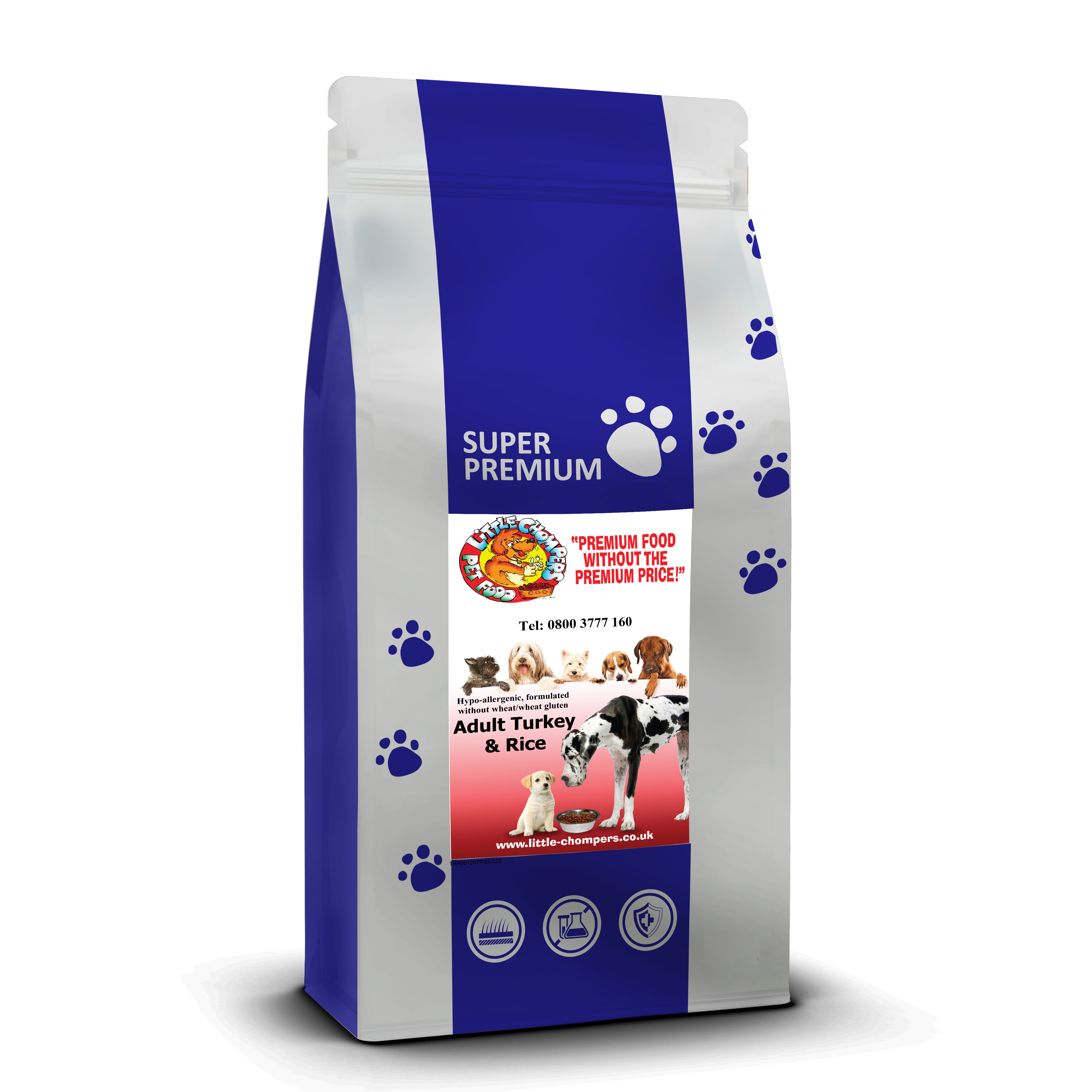 rice dog food container