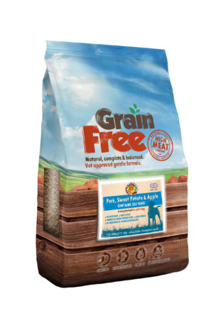 Grain Free Pork, Sweet Potato and Apple Adult Dog