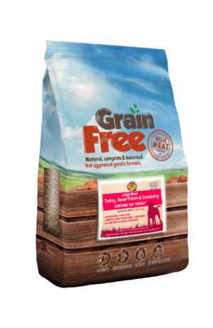 Grain Free Turkey, Sweet Potato and Cranberry Large Breed Dog