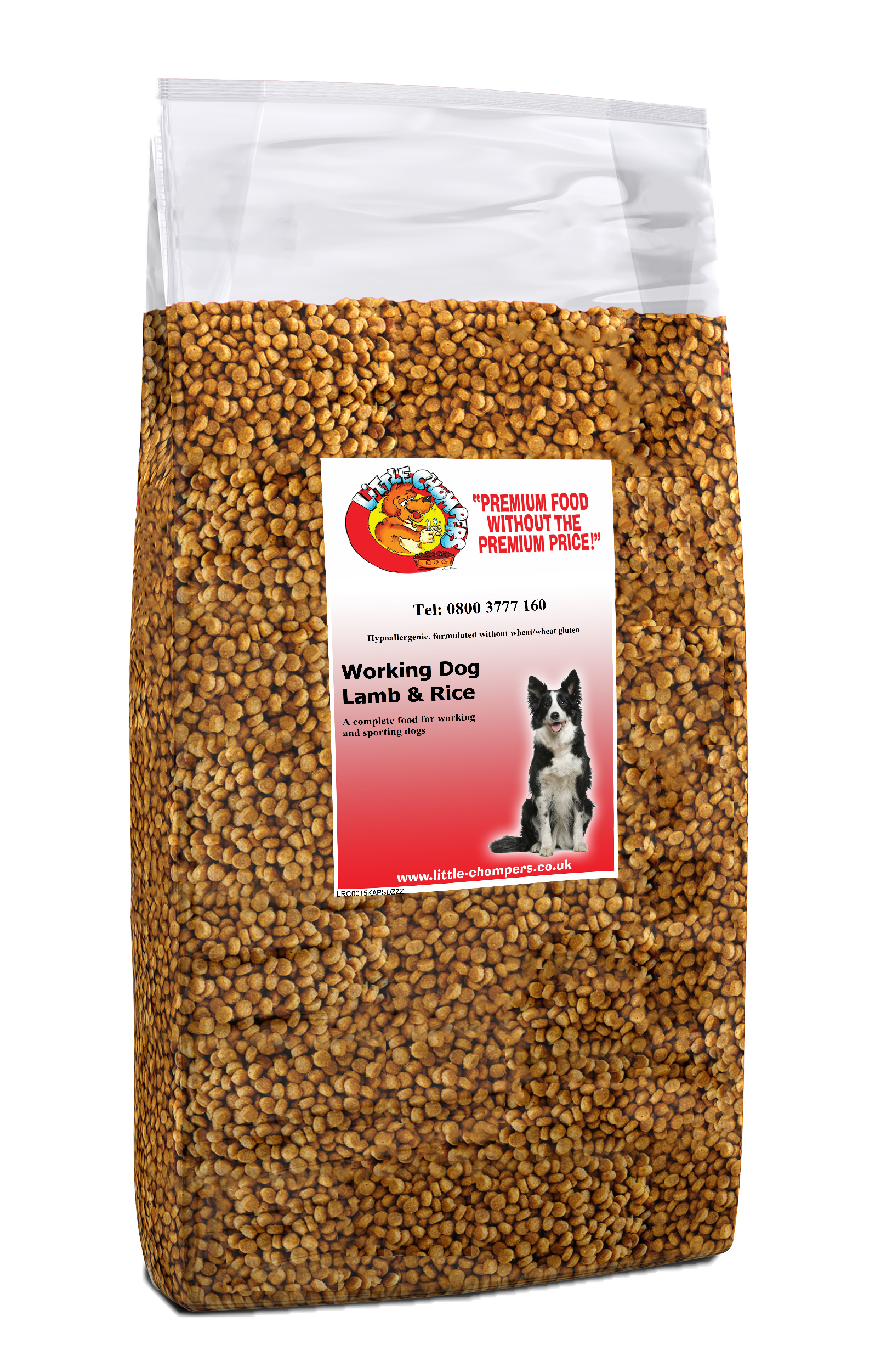 Working Dog Lamb and Rice Dog Food Little Chompers