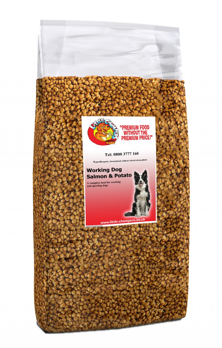 Working Dog Salmon and Potato Dog Food Little Chompers