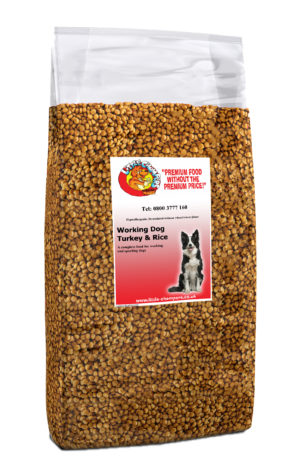 Working Dog Super Premium Turkey and Rice Dog Food