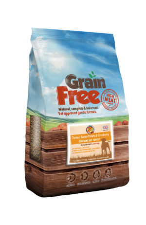 Grain Free Turkey, Sweet Potato and Cranberry Adult Dog