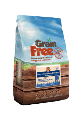 Grain Free Turkey, Sweet Potato and Cranberry Senior Dog